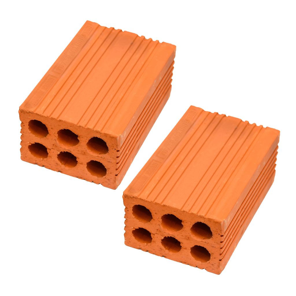 Gạch đất nung Thanh Xuân 12×18 6 lỗ tròn 01
