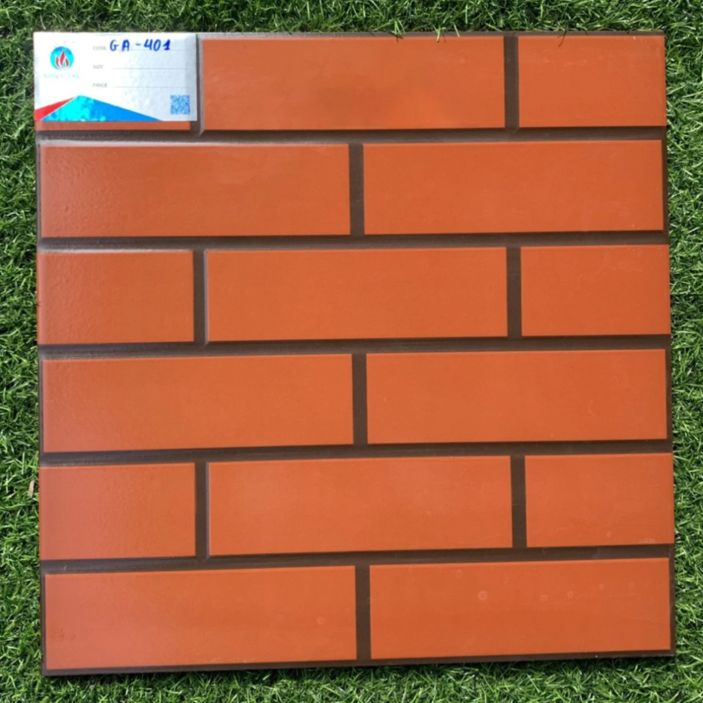 Gạch đất nung Viglacera Hà Nội 40×40 men thẻ GA401 01