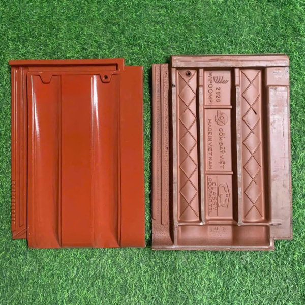 NĐN Gốm Đất Việt 43×30.5×1.1 CR bóng đỏ CR04 01