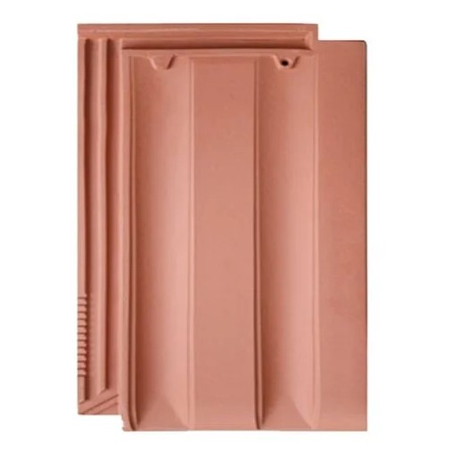 Ngói đất nung Gốm Đất Việt 43.2×30.5×1.1 10 Euro Type đỏ 01