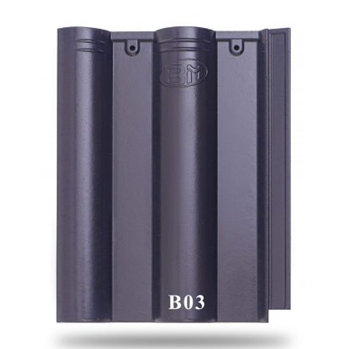 Ngói không nung DIC 44.2×33.6 sóng BM B03 01